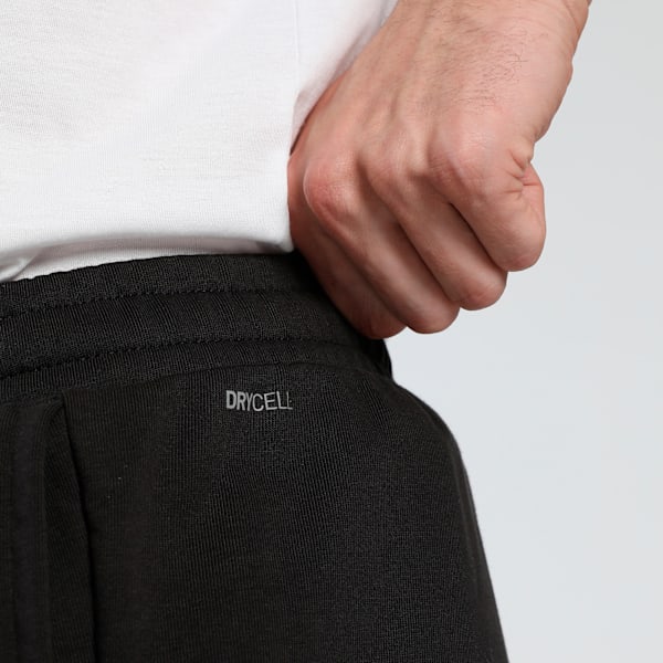 Train All Day Big Logo Men's Training 8" Knit Shorts, PUMA Black, extralarge-IND